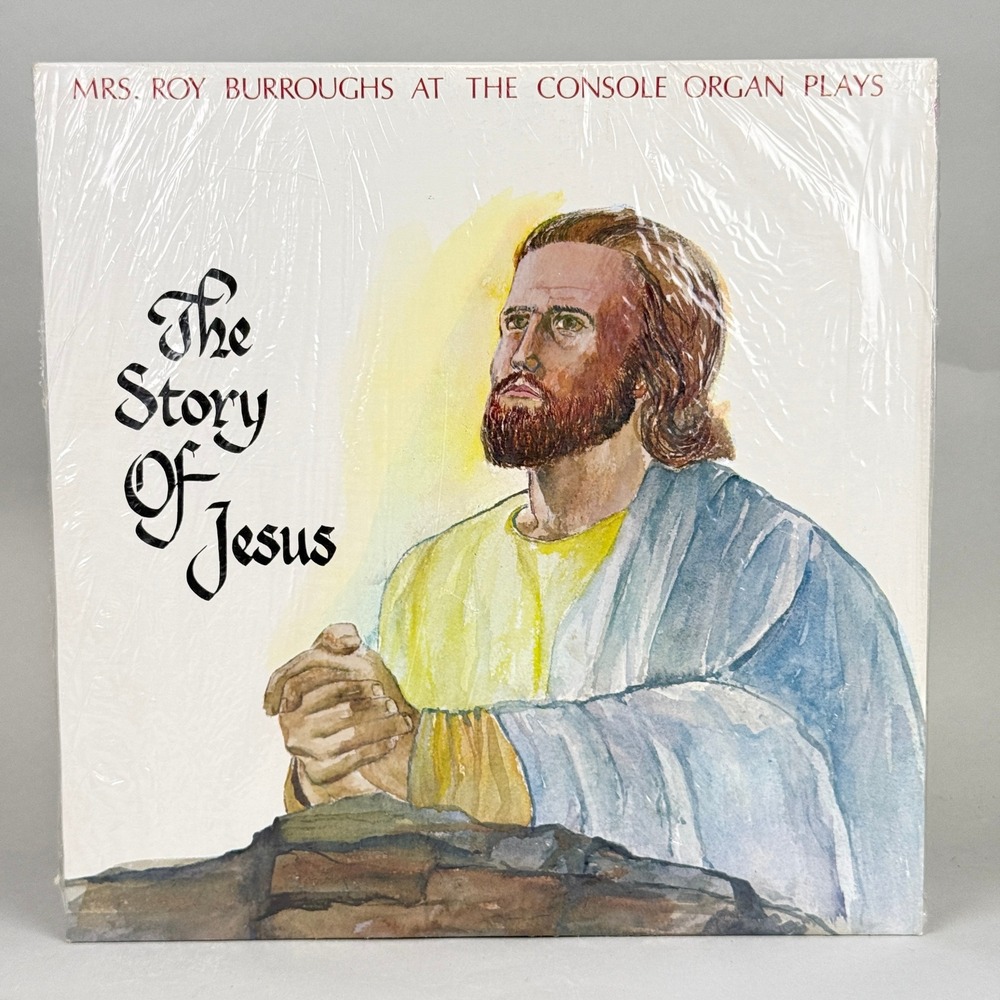 Melody Records The Story of Jesus LP Vinyl Record Black Excellent Gospel Organ - Picture 1 of 6